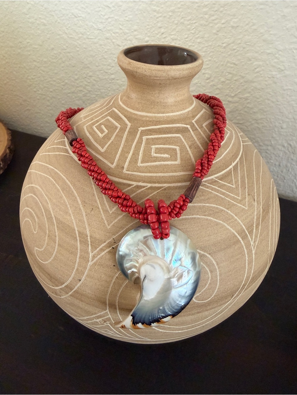 Handcrafted Coral Beaded Necklaces from Thailand 🇹🇭